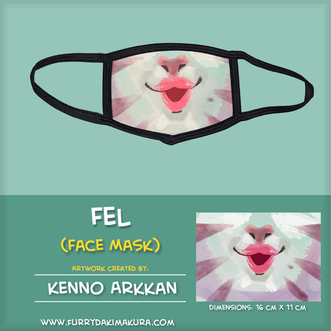 Fel Face Mask by Kenno Arkkan