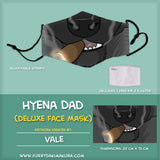 Hyena Dad Mask by TheVale