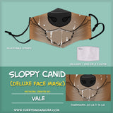 Sloppy Canid Mask by TheVale