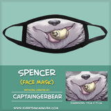 Spencer Face Mask by CaptainGerBear