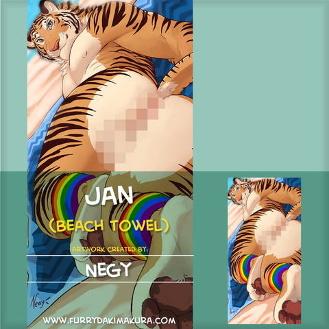 Jan Beach Towel by Negy