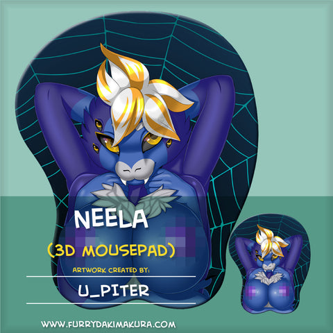 Neela the Spider Mousepad by U_PITER