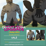 Desert Hyena Pillowcase by Vale