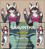 Samantha from Occupational Hazards by Feretta