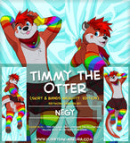 Timmy the Otter Dakimakura by Negy