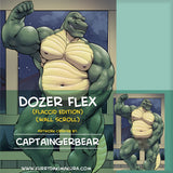 Dozer Flex Wallscroll by CaptainGerBear