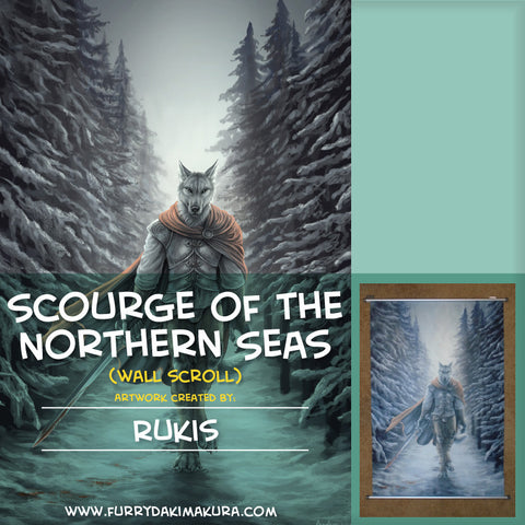 Scourge of the Northern Seas Wall Scroll by Rukis